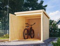 drevená garáž KARIBU FAHRRADGARAGE (38647) natur LG3039