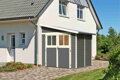 drevený domček KARIBU BOMLITZ 2 (8884) sivý LG3097