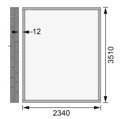 drevený domček KARIBU BOMLITZ 4 (68863) natur LG3139