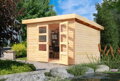 drevený domček KARIBU ASKOLA 5 (73062) natur LG3192
