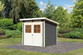 drevený domček KARIBU GLUCKSBURG 3 (68214) terragrau LG3492