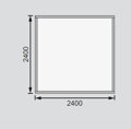 drevený domček KARIBU QUBIC 1 (79846) terragrau LG3524