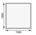 drevený domček KARIBU KANDERN 1 (82985) terragrau LG3528