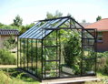 skleník VITAVIA URANUS 9900 číre sklo 3 mm čierny LG3562