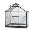 skleník VITAVIA TRITON 2500 číre sklo 3 mm čierny LG3651