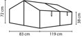 parenisko VITAVIA GAIA JUMBO číre sklo 3 mm strieborné LG3737