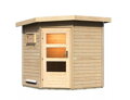 fínska sauna KARIBU PEKKA (86223) natur LG3766