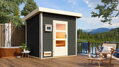 fínska sauna KARIBU NORGE (27213) terragrau LG3773