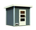 fínska sauna KARIBU NORGE (27213) terragrau LG3773