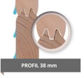 fínska sauna KARIBU NORGE (27213) terragrau LG3773