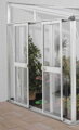 skleník VITAVIA ATHENA 11900 sklo 3 mm + PC 10 mm strieborný LG3839