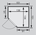 fínska sauna KARIBU LARIN (75614) LG3972