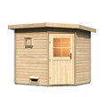 fínska sauna KARIBU MIKKA (92661) natur LG3998