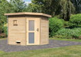 fínska sauna KARIBU MIKKA (86227) natur LG4000