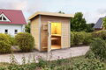 fínska sauna KARIBU NORGE (86200) natur LG4009