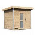 fínska sauna KARIBU NORGE (86200) natur LG4009