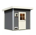 fínska sauna KARIBU NORGE (92118) terragrau LG4010