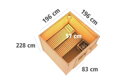 fínska sauna KARIBU TORGE (86172) natur LG4012