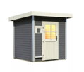 fínska sauna KARIBU TORGE (91458) terragrau LG4013