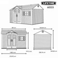 plastový domček LIFETIME 60223 SOL LG4015