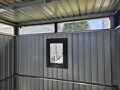 plechový domček LANITPLAST MARBURG 88 ANTRACIT LG4017