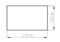 plechový domček LANITPLAST HALLE 74 ANTRACIT LG4023