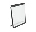 stenové ventilačné okno čierne VITAVIA typ V (40000608) PC 6 mm LG4109