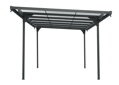 hliníková pergola LANITPLAST ALU 53 antracit + bronz PC LG4121