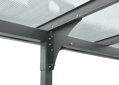 hliníková pergola LANITPLAST ALU 53 antracit + bronz PC LG4121