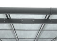 hliníková pergola LANITPLAST ALU 53 antracit + bronz PC LG4121