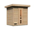 fínska sauna KARIBU HYTTI 1 (93861) natur LG4122