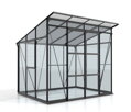 skleník VITAVIA PLAYA 5900 sklo 3 mm + PC 6 mm čierny LG4130
