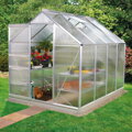 skleník VITAVIA VENUS 5000 PC 6 mm strieborný LG4140