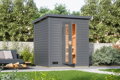 fínska sauna KARIBU HYTTI 2 (97707) terragrau LG4145
