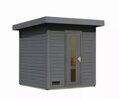 fínska sauna KARIBU HYTTI 2 (97707) terragrau LG4145