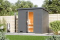 fínska sauna KARIBU HYTTI 3 (97711) terragrau LG4147