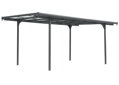 hliníková pergola LANITPLAST ALU 53 antracit + číry PC LG4148