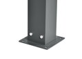 hliníková pergola LANITPLAST ALU 53 antracit + číry PC LG4148