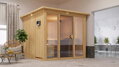 fínska sauna KARIBU ASKJA (35237) LG4203
