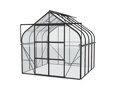 skleník VITAVIA DIANA 6700 číre sklo 3 mm čierny LG4220