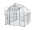skleník VITAVIA DIANA 8300 číre sklo 3 mm strieborný LG4228
