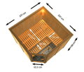 fínska sauna KARIBU YSTAD (6198) LG4262