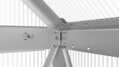 skleník LANITPLAST SARANA 6x8 PC 4 mm strieborný LG4275