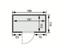 fínska sauna KARIBU VARIADO (85570) LG4290