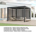 hliníková pergola LANITPLAST BIOCLIMATIC 33 BASIC LG4292
