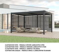 hliníková pergola LANITPLAST BIOCLIMATIC 43 BASIC LG4293