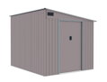 plechový domček LANITPLAST WANDHAUS 78 WARM GREY LG4360