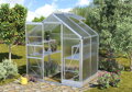 skleník VITAVIA APOLLO 2500 PC 6 mm strieborný LG4387