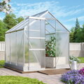 skleník VITAVIA APOLLO 3800 PC 4 mm strieborný LG4392