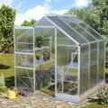 skleník VITAVIA APOLLO 3800 PC 6 mm strieborný LG4393